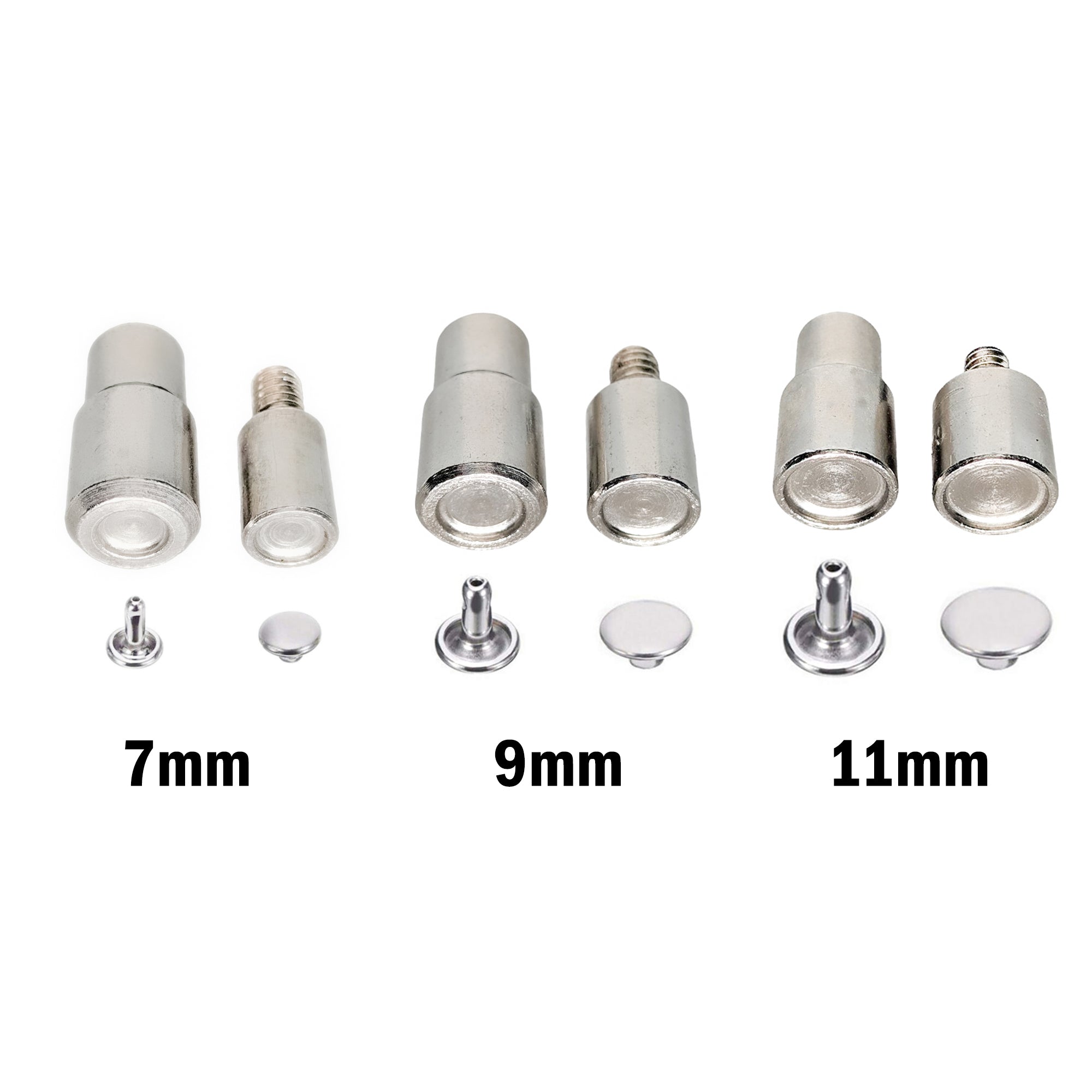 Hand Press Kit with Utility Snap Dies and Double Capped Rivet Dies ...