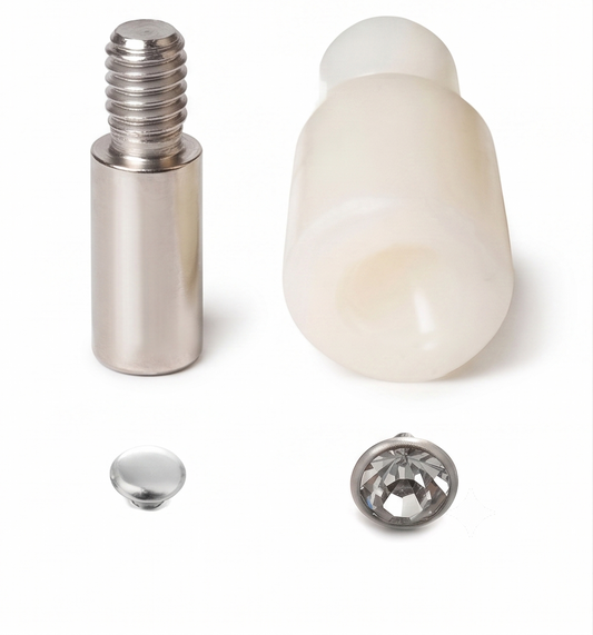 7 mm Double Capped Crystal Rivet dies