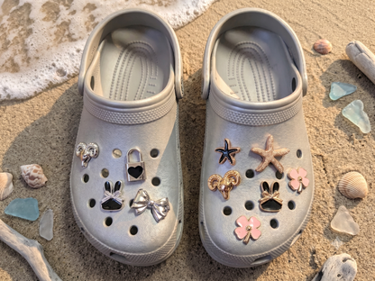 Bling Shoe Charms for Clog Slides Sandals Shoe Accessories