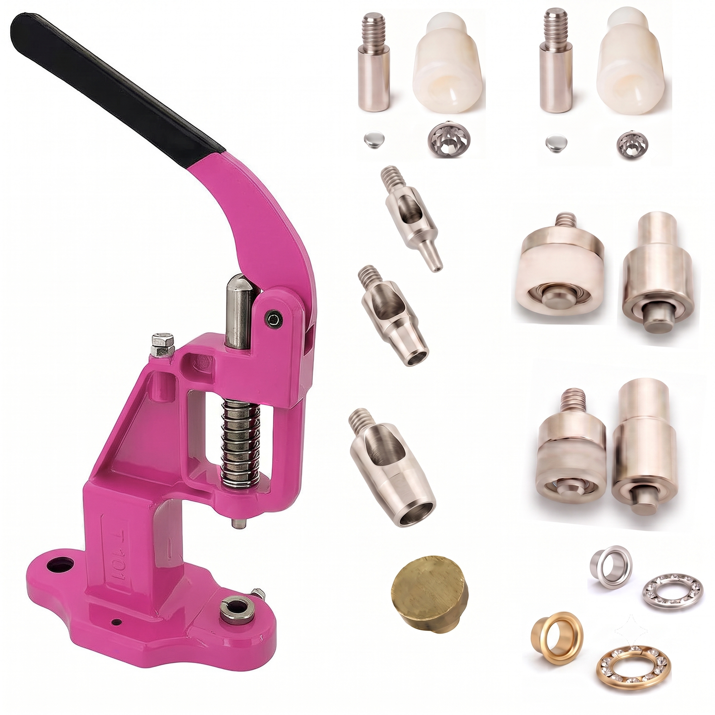 Complete Crystal Eyelet & Rivet Hand Press Kit | Hobby Trendy