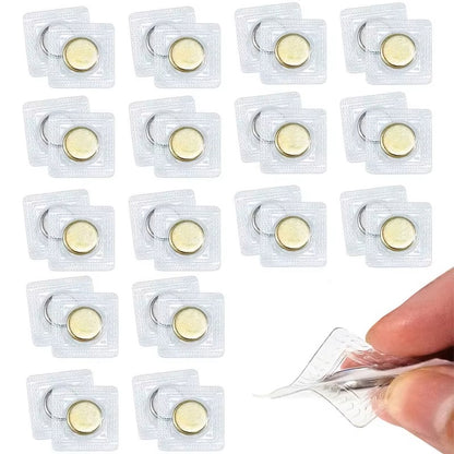 Hidden Invisible Sew-In Magnetic Snap PVC Closure Purse Fastener Magnetic Buttons- 18mm (Large)