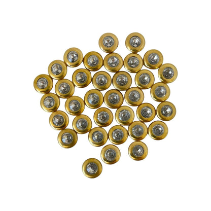 7.5mm Single Crystal Capped Single Sided Rivets - 100 sets