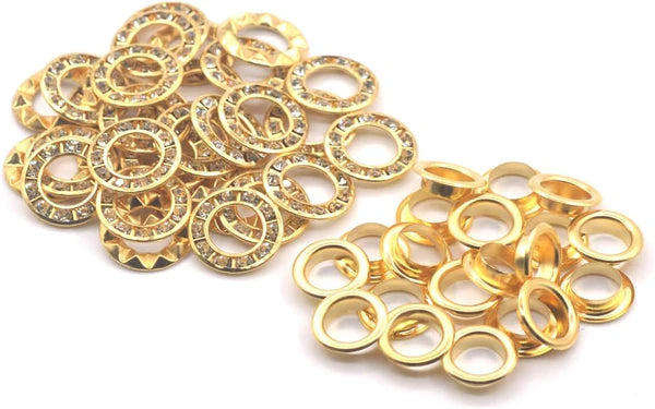 Complete Crystal Eyelet & Rivet Hand Press Kit | Hobby Trendy