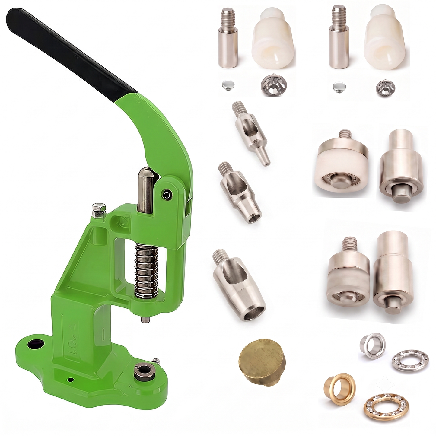 Complete Crystal Eyelet & Rivet Hand Press Kit | Hobby Trendy