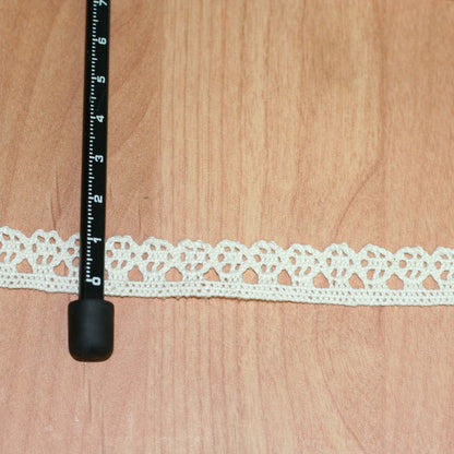 cotton crochet lace trimming - 5 mt  (8244)