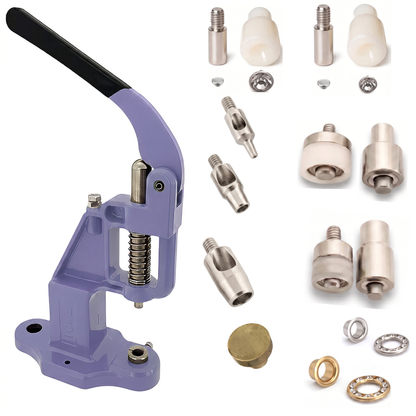 Complete Crystal Eyelet & Rivet Hand Press Kit | Hobby Trendy