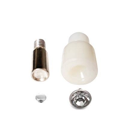 9 mm Double Capped Crystal Rivet dies