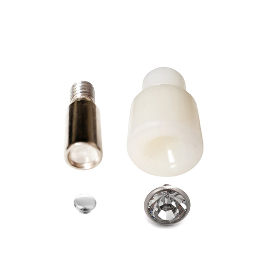 9 mm Double Capped Crystal Rivet dies