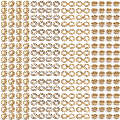 Gold Polish Brass Rhinestone Eyelets( Inner:9.5mm Outer:17mm)