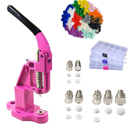 Hobby Trendy Hand Press with Plastic Buttons and matching Dies - T3 -T5 and T8 options with from 260 to 780 snaps