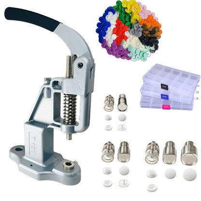 Hobby Trendy Hand Press with Plastic Buttons and matching Dies - T3 -T5 and T8 options with from 260 to 780 snaps