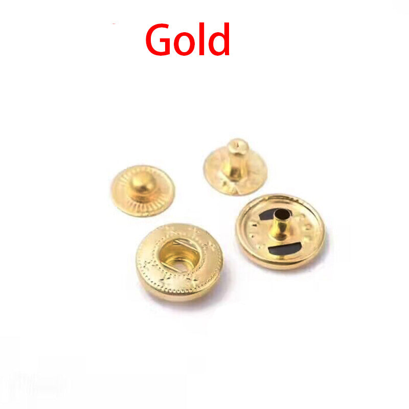 12.5 mm Round Metal Rust Free Stainless Steel Fashion Snap Buttons