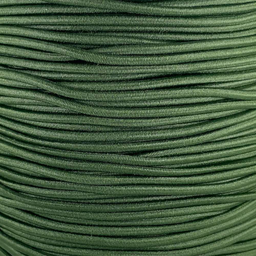 Elastic Cord Stretchy String 2mm 49 Yards Green for Crafts, Bracelets,  Necklaces, Beading