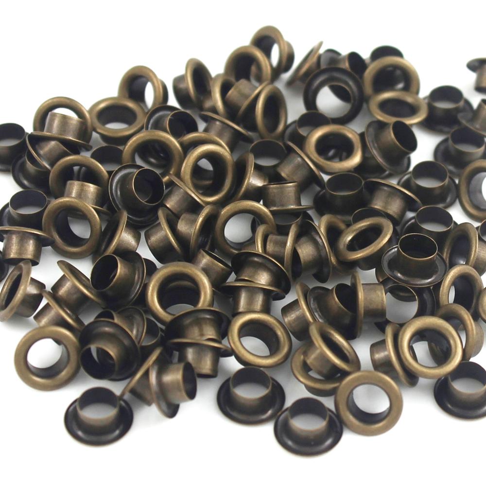 brass eyelets - no 24 ( no rust) bronzetone / 100 set