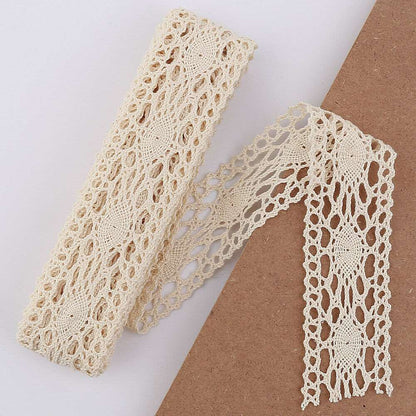 5mt cotton crochet lace vintage trimming (421-2)