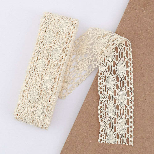 5mt cotton crochet lace vintage trimming (7017)