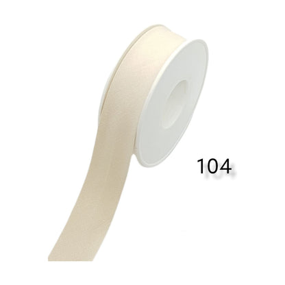 hobby trendy 100% cotton bias binding tape (single fold) 20mm-13/16inch (5meters- 5.46yards) for sewing, seaming, binding, hemming, piping, quilting 104 ecru