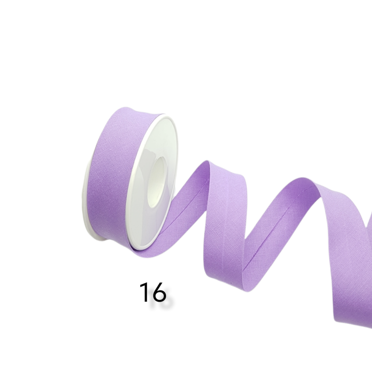 hobby trendy 100% cotton bias binding tape (single fold) 20mm-13/16inch (5meters- 5.46yards) for sewing, seaming, binding, hemming, piping, quilting 16 lilac