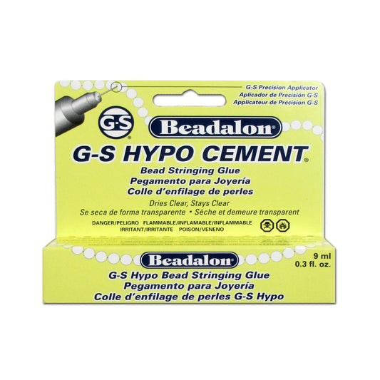 beadalon g-s hypo cement - bead stringing glue