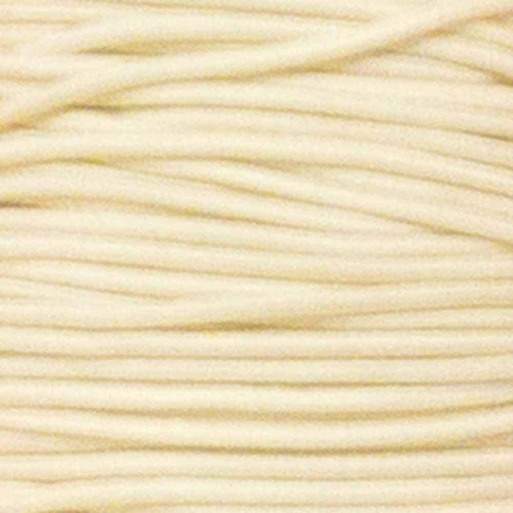 10 yards elastic cord stretch string, elastic beading cord string for bracelets, necklaces, jewelry making, beadinggreat for crafts, hair ties and for sewing diy crafts cream / 10 yards