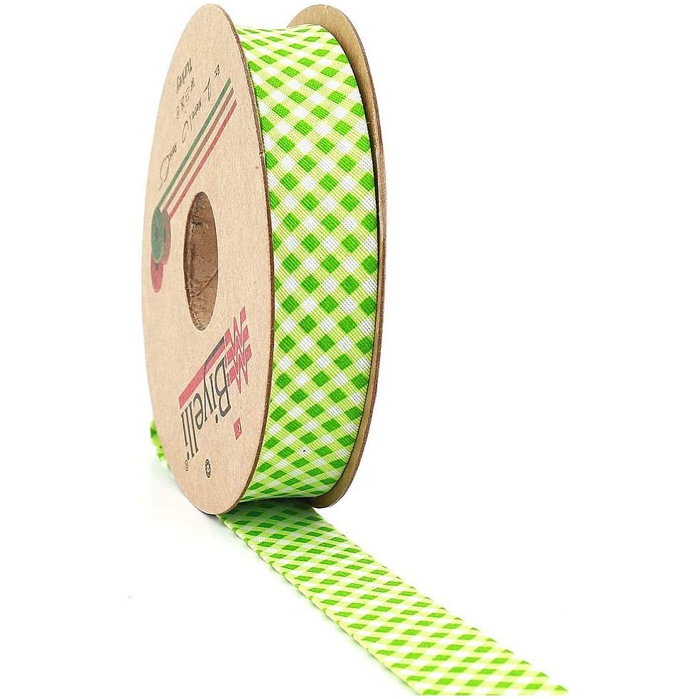 hobby trendy plaid bias binding tape (single fold) 20mm-13/16inch (10meters-10.93yds) diy garment accessories