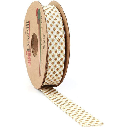 hobby trendy plaid bias binding tape (single fold) 20mm-13/16inch (10meters-10.93yds) diy garment accessories