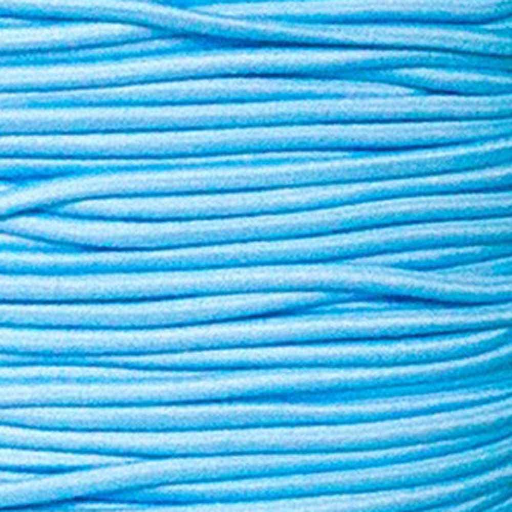 10 yards elastic cord stretch string, elastic beading cord string for bracelets, necklaces, jewelry making, beadinggreat for crafts, hair ties and for sewing diy crafts blue / 10 yards
