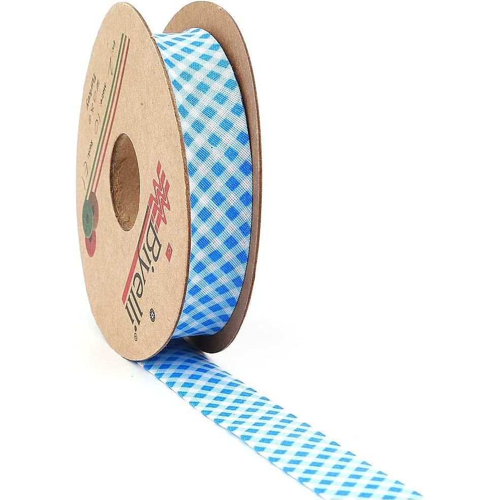 hobby trendy plaid bias binding tape (single fold) 20mm-13/16inch (10meters-10.93yds) diy garment accessories