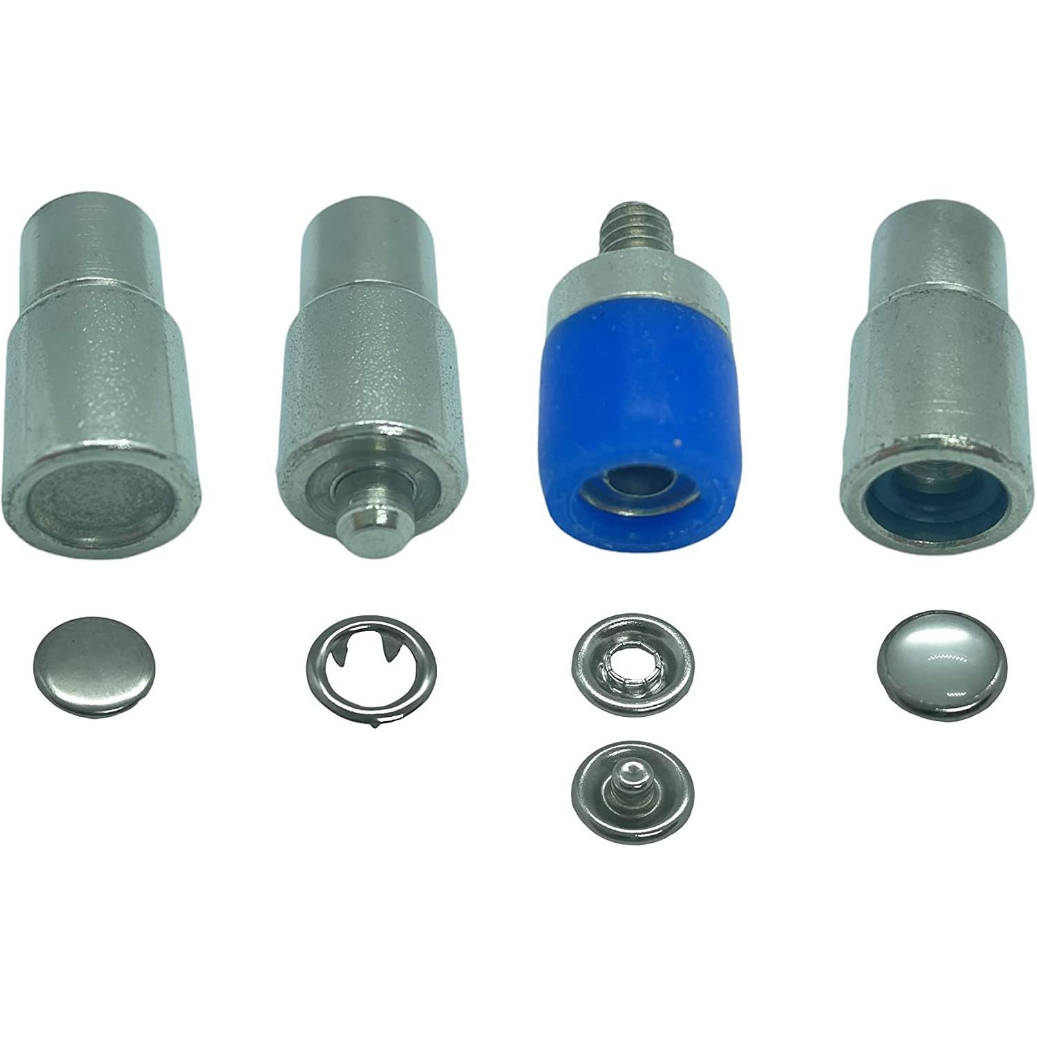 9.5 mm All in One Prong Snap Button Dies (Mold Set) for Hand Pressing ...