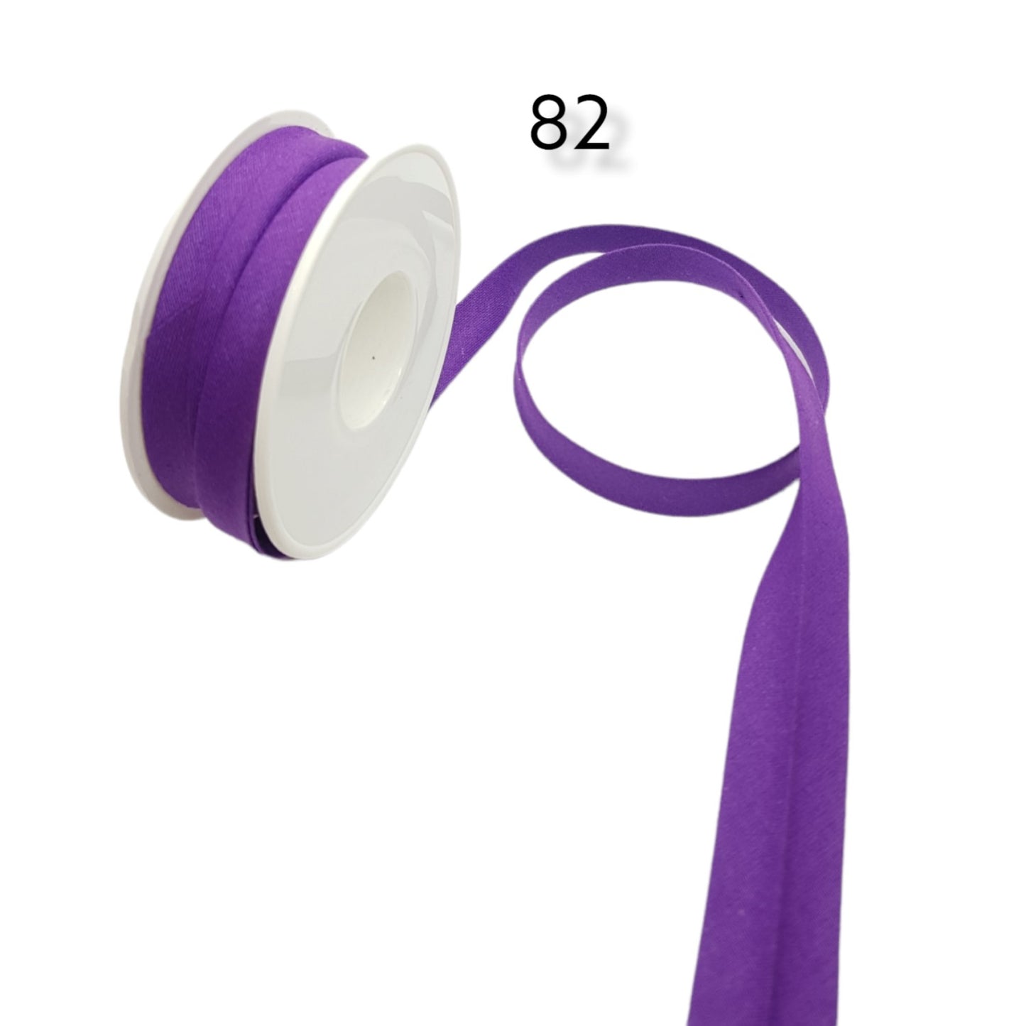 hobby trendy 100% cotton bias binding tape (double fold) 10mm (3/8") (5meters- 5.46yards) for sewing, seaming, binding, hemming, piping, quilting 82 dark purple