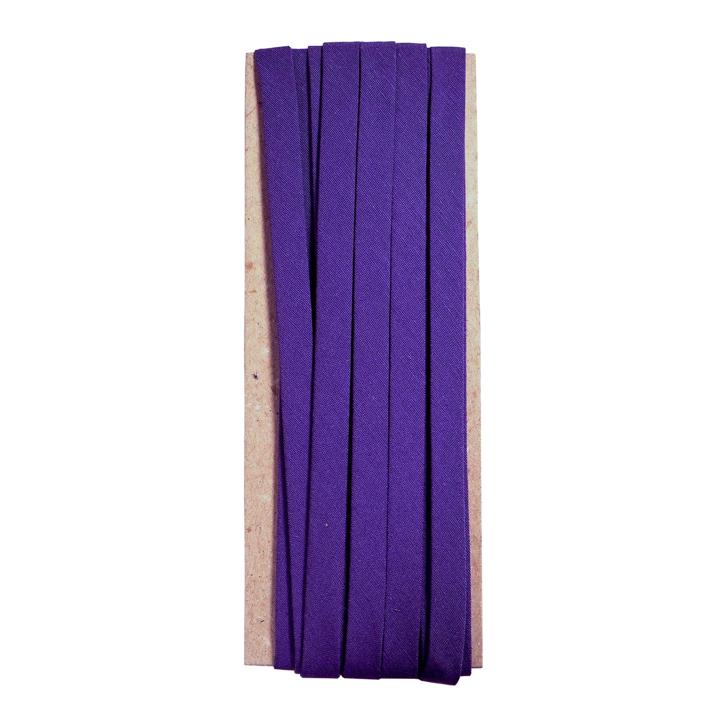 double fold cotton bias binding tape 10mm- 3/8inch (5yds) 5 yards / purple