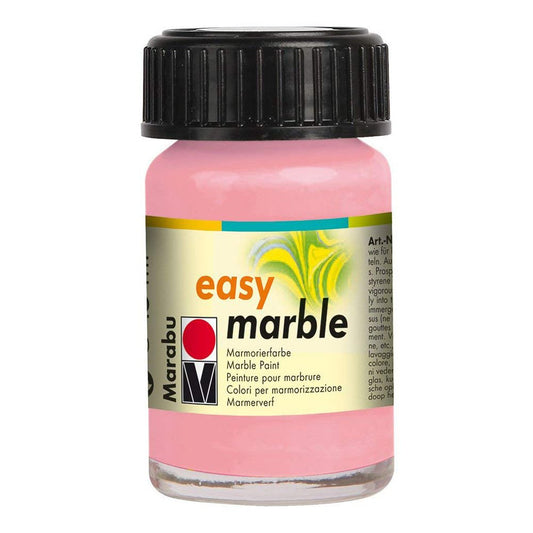 marabu easy marble paint 0.5 oz rose pink