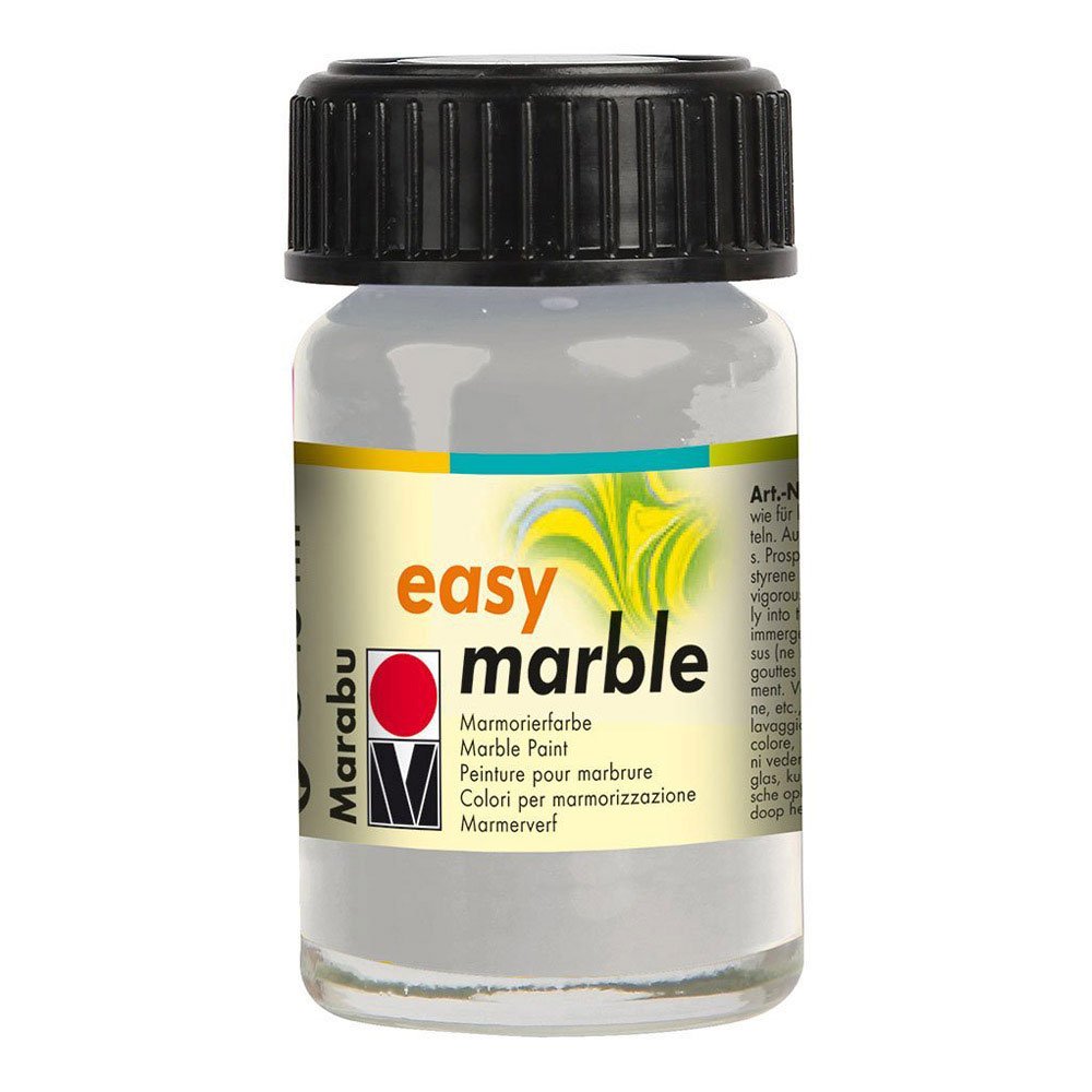 marabu easy marble paint 0.5 oz silver