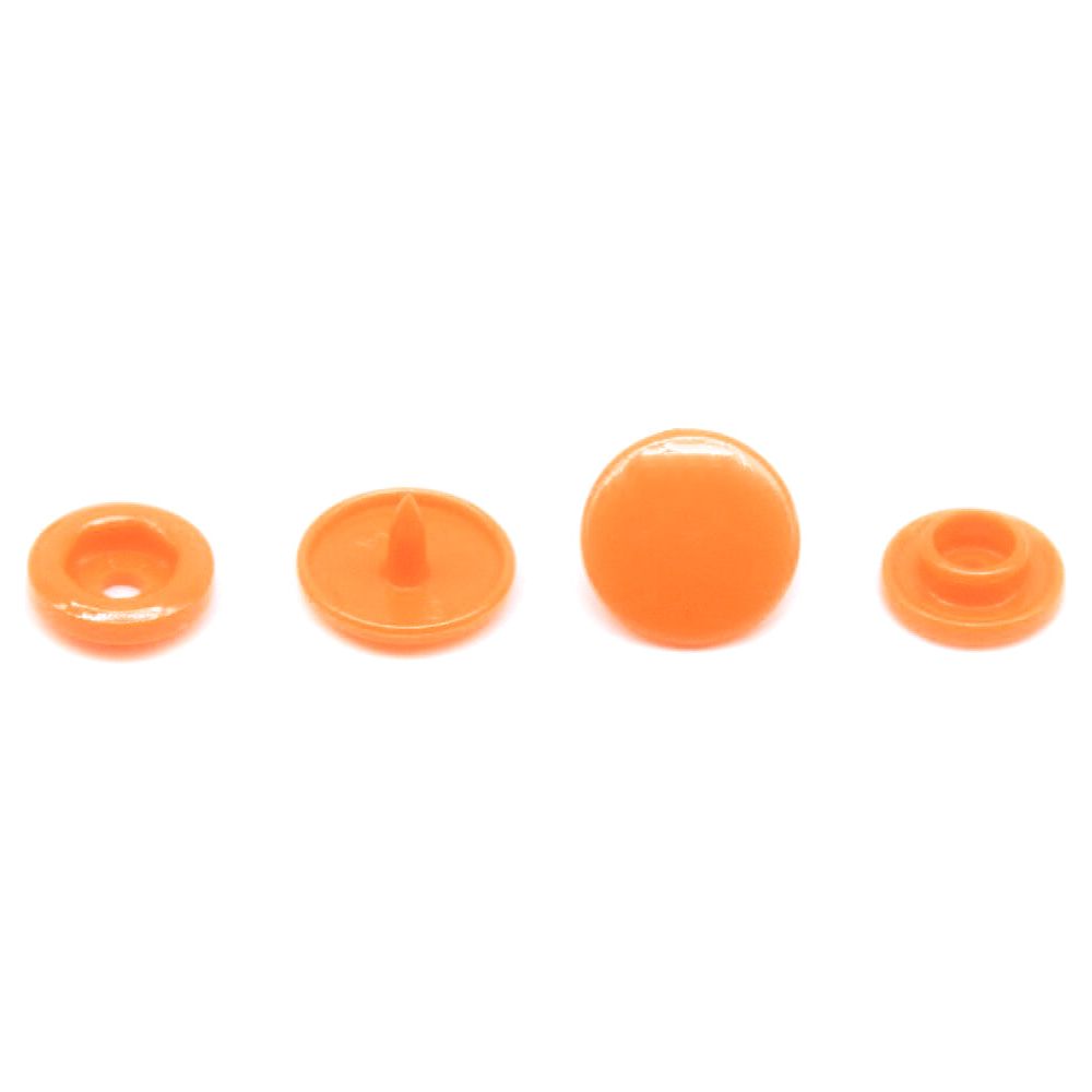 T8 (15mm - ligne 24 ) Plastic Snap Buttons