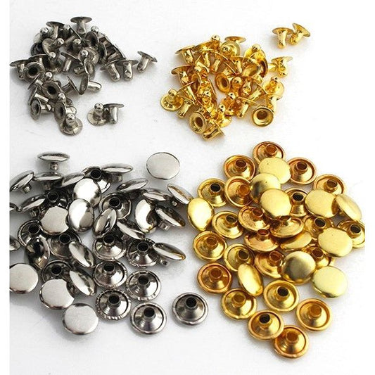 9 mm Rivets and Dies Bundle (1000 Rivets, 250 Crystal Rivets and 3 Rivet Dies)