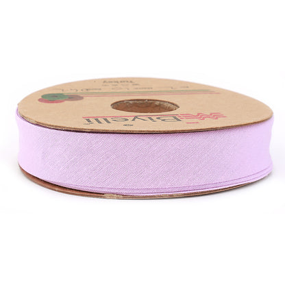 hobby trendy cotton bias binding tape (single fold) 20mm-13/16inch (10meters-10.93yards) lilac