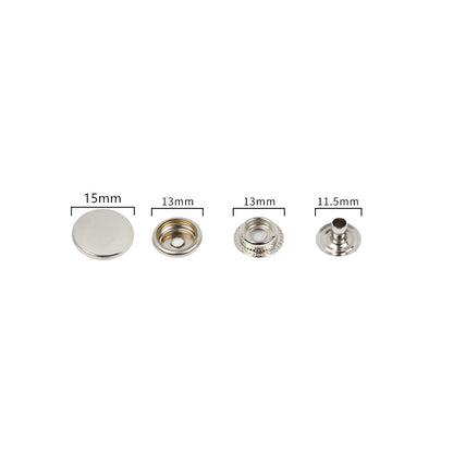 15 mm (61)  utility snap buttons ( line 24)