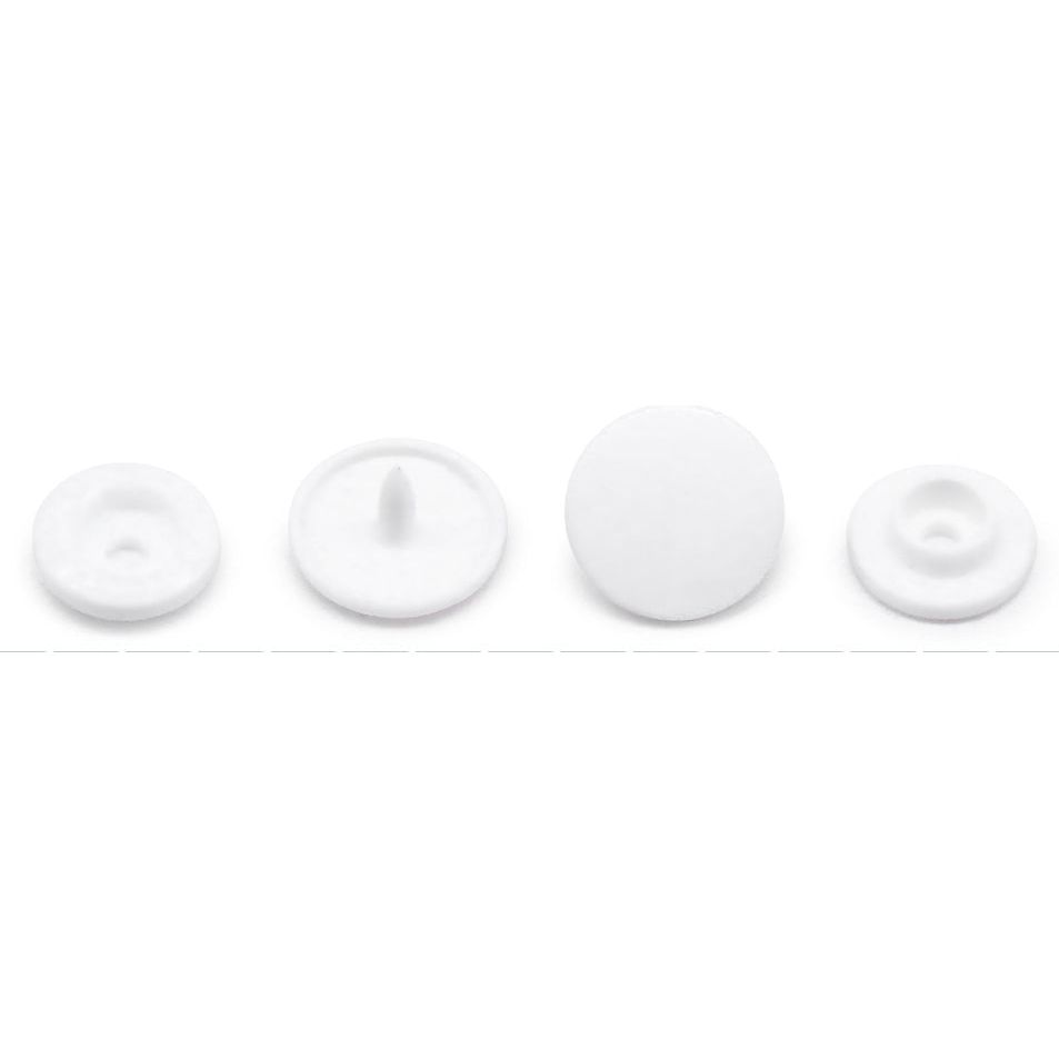 T8 (15mm - ligne 24 ) Plastic Snap Buttons