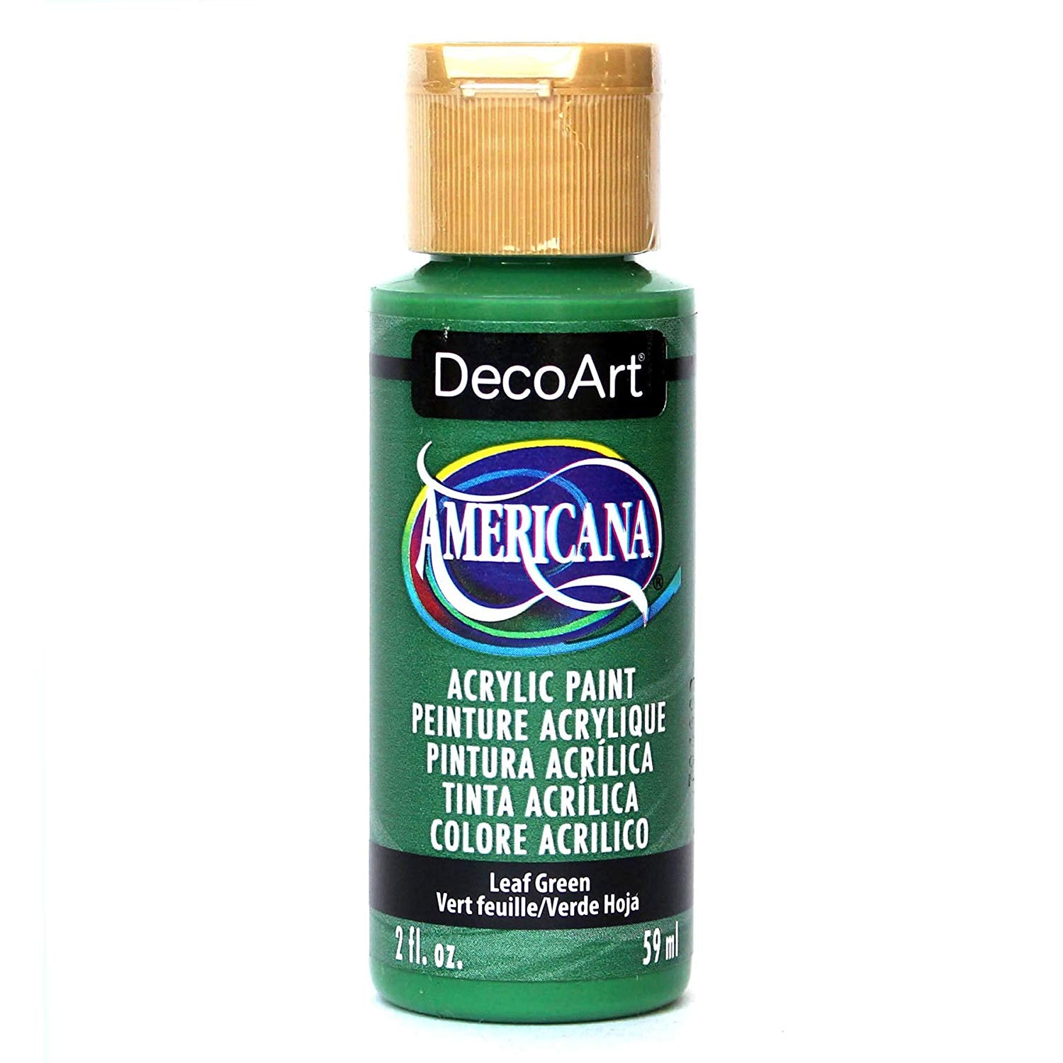 decoart americana acrylic - forest green - 2oz