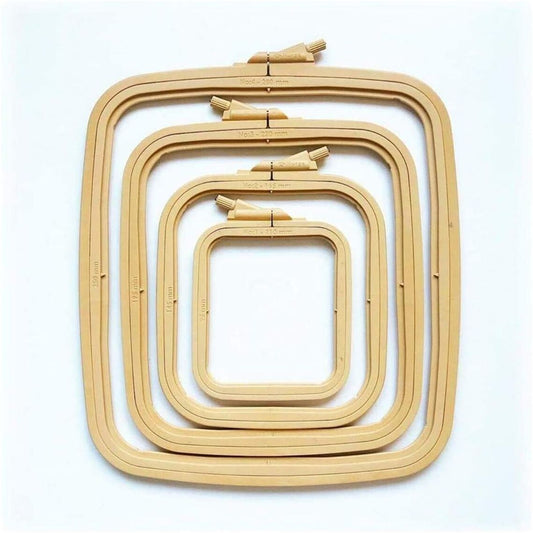 Nurge Square Hoops Set- All 4 sizes in one Pack