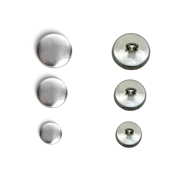 Buttons to Cover Metal Back - Round Aluminum Cover Buttons - DIY Fabri ...