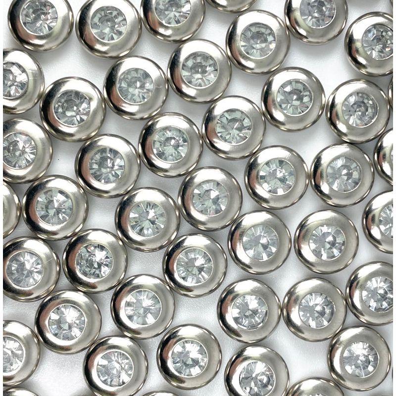 7.5mm single crystal capped single sided rivets - 100 sets