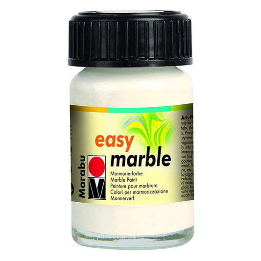 marabu easy marble paint 0.5 oz white