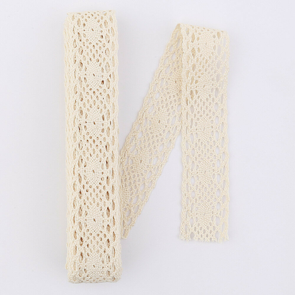 5mt cotton crochet lace vintage trimming (9553)