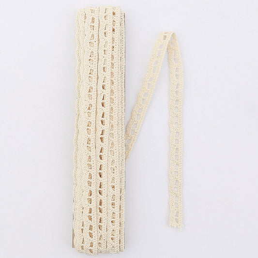 cotton crochet lace trimming - 5 mt (9507)