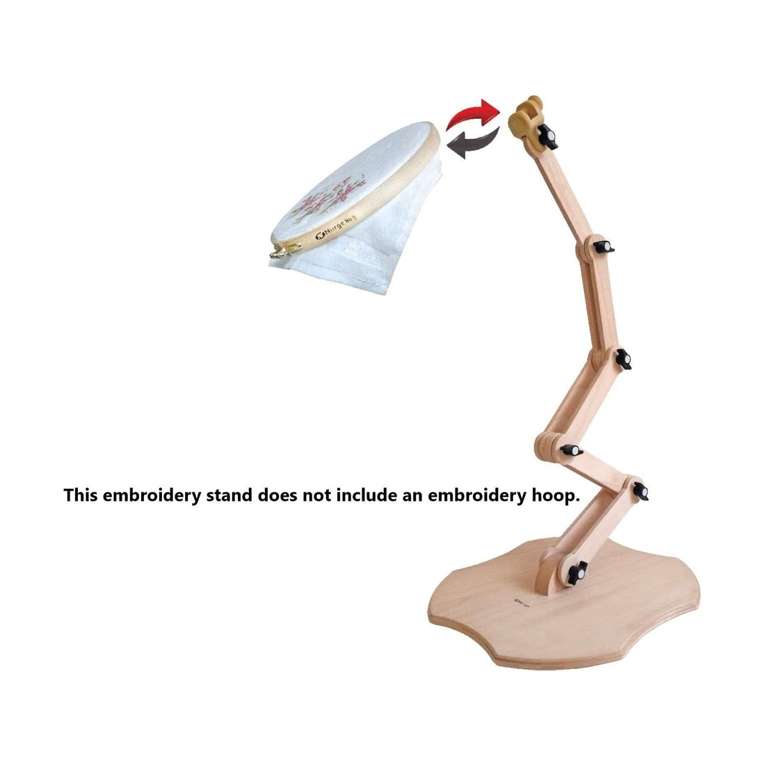 Embodry Stand Premium Quality Adjustable Embroidery Long Frame Stand, for Embroideri ...